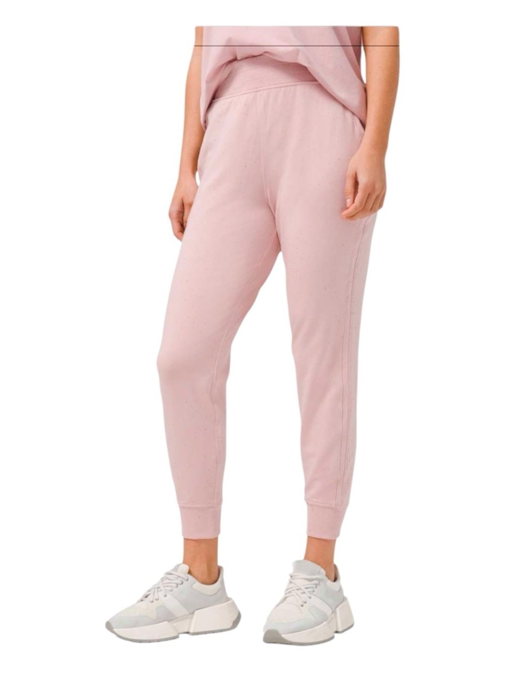 LULULEMON LA Warm Down High Rise Jogger Mink Berry size 2